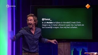 Chris Zegers krijgt live op TV in Moltalk huwelijksaanzoek van Suzanne Mensen [upl. by Reinhold]