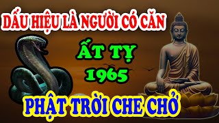 DẤU HIỆU VÀNG Tuổi ất tỵ 1965 Là Người Có Căn Lành Phật Che Chở Hộ Trì GIÀU SANG SUNG SƯỚNG [upl. by Nnayllek]