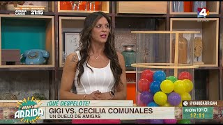 Vamo Arriba  Cecilia Comunales vs Gigi un duelo de amigas [upl. by Yrret]