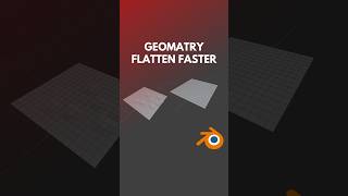 How To Flatten The Geometry in Blender [upl. by Quarta]