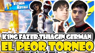 K1NG FAZER THIAGIN Y GERMAN JUEGAN TORNE RELOAD SQUAD😡EL PEOR TORNEO 4 WINS [upl. by Tjaden651]