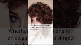 Elegant and Simple Short Curly Haircuts  Perfect Styles for Effortless Beauty [upl. by Madi77]