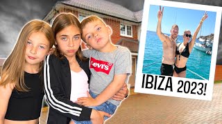 LEAVING our KIDS for the first time we went to IBIZA [upl. by Aniral]