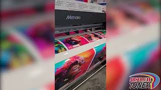 New Model Mimaki CJV200160 Print and Cut EcoSolvent Vinyl Printer Cutter Plotter At Absolute Toner [upl. by Yeltnarb]