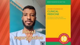 Mitral regurgitation × Oxford handbook [upl. by Cilo899]