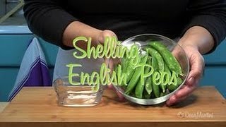 How to Shell English Peas [upl. by Ettenajna]