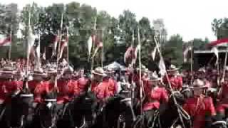 RCMP Musical Ride  CHARGE [upl. by Tiossem]