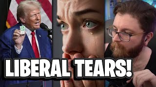 Election Meltdown Trump VICTORY Brings Liberal TEARS Vaush HATES The Working Class And Their Rights [upl. by Jankell]