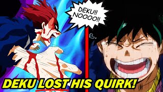 DEKU JUST BECAME QUIRKLESS Deku lost his quirk as AFO bodies everyone My Hero Academia Chapter 421 [upl. by Norward]