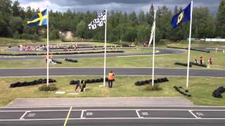 Karting SM Järfälla 2012  final KZ2 [upl. by Gall619]