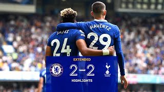 Chelsea 22 Tottenham Hotspur  Spoils Shared In Emotionally Charged Derby  Extended Highlights [upl. by Noslen2]