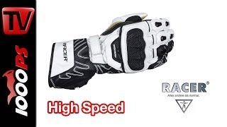 Racer Produktneuheiten 2014  RacingHandschuh High Speed [upl. by Anitnamaid770]