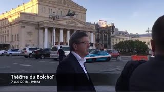 Voyage de Jean Luc Mélenchon à Moscou [upl. by Livvy]