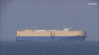 Car Carrier  Roro ship TOPAZ ACE CIDO SHIPPING IMO 9077836 MMSI 354646000 [upl. by Erastus]