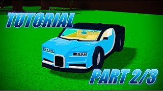 How to make a micro car  Bugatti Chiron tutorial 23Roblox Build a Boat for Treasure Episode 2 [upl. by Trebbor776]