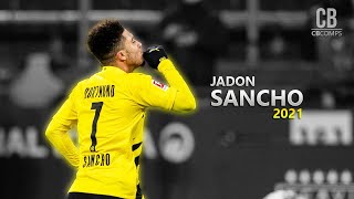 Jadon Sancho 2021  Sublime Dribbling Skills Goals amp Assists  Welcome To Manchester United HD [upl. by Drud210]