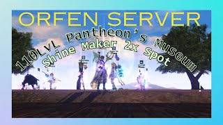 Lineage 2 Official New Orfen Server 114LvL Exalted Shine Maker 110 Pantheons Museum Dual Spot Hunt [upl. by Kauppi]