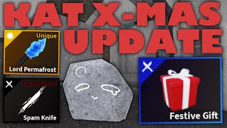 The KAT CHRISTMAS UPDATE is HERE NEW FEATURES EXPLAINED Roblox [upl. by Nwahsirhc]