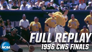 LSU vs Miami 1996 CWS Finals  FULL REPLAY [upl. by Asilad]