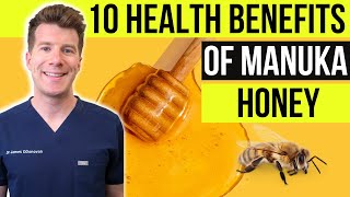 Doctor explains 10 HEALTH BENEFITS OF MANUKA HONEY [upl. by Orin]