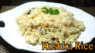 Kushka Rice  Bagara Rice [upl. by Ahsiryt518]