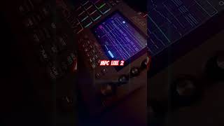 Akai MPC Live 2 Making a Beat SAMPLE [upl. by Jayme]