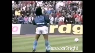 Maradona Juggling Skills [upl. by Asserat]