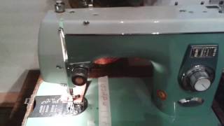 NEW HOME STREAMLINER 443 JANOME SEWING MACHINE DEMO [upl. by Neerihs372]