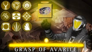 Grasp of Avarice But this Exotic Picks My Loadout [upl. by Zanlog672]