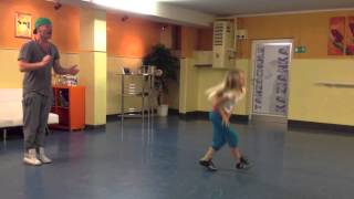 HIPHOPWorkshop Hannah mit TopTrainer Pascale Chanterie in der Tanzschule Kazianka  Völkermarkt [upl. by Inimod]