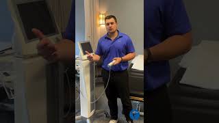 Radial Shockwave Treatment for Tennis Elbow [upl. by Ynolem]