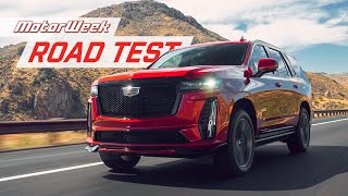 2023 Cadillac EscaladeV  MotorWeek Road Test [upl. by Flore]