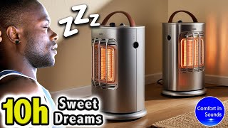 FALL ASLEEP INSTANTLY with THIS White Noise  Sound of Two Portable Heaters to Sleep or Study [upl. by Yolande863]