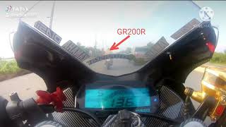 คลิป All New R15 VS GR200R [upl. by Danais885]