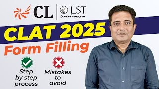 CLAT 2025 Application Form  CLAT 2025 Form Filling Guide  CLAT Registration Process [upl. by Rotciv]