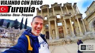 TURQUÍA  Viajando con Diego  Esmirna Éfeso Pérgamo [upl. by Madelin]