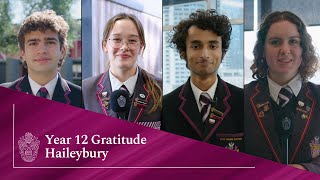 Haileybury  Year 12 Gratitude [upl. by Teillo]