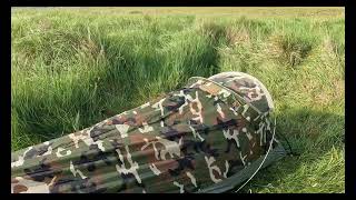 geertop lightweight 3 hooped bivvy first look and impression [upl. by Leicester]