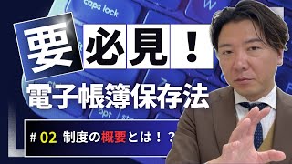 【ざっくり概要】電子帳簿保存法解説 [upl. by Mukul]