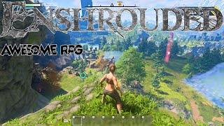 New RPG Enshrouded Insane RamZes Early Access Gameplay Awesome Open World RPG [upl. by Nahamas]