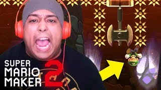 NEVER PLAYING AN UPSIDE DOWN LEVEL AGAIN SUPER MARIO MAKER 2 06 [upl. by Lemraj]