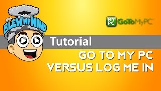 Go to My PC versus Log me in plus an added tutorial of how it works [upl. by Nola]