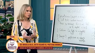 Dr Mihaela Bilic dieta vegană vs proteina animală [upl. by Irwin938]