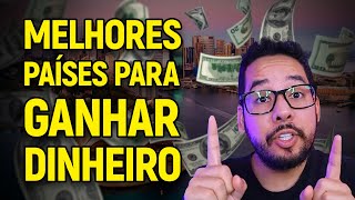 5 MELHORES PAÍSES PARA TRABALHAR NO EXTERIOR visto de trabalho fácil [upl. by Akinirt]