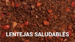 Como hacer lentejas saludables  Alziur [upl. by Rojas434]