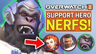 Overwatch 2  Season 8 Support NERFS and HUGE Tank BUFFS [upl. by Fredelia]