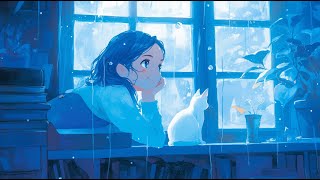 Relaxing rain sounds 빗소리와 함께하는 편안한 로우파이 음악 • 스트레스 불안 치유 LoFi Music [upl. by Bedelia]