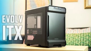 Phanteks EVOLV ITX Review  EVGA 980 Hybrid  Corsair H105 Watercooled Build [upl. by Kelvin410]