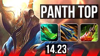 PANTHEON vs AMBESSA TOP  Rank 5 Panth 500 games  VN Challenger  1423 [upl. by Aicined]