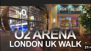 The cineworld O2 arena O2 arena London UK walk nailafoodnatureandvillagevideo [upl. by Ilanos]